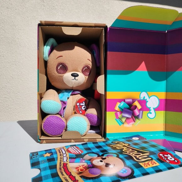 NEW Interactive 14" Teddy Bear Plush Toy 70+ Expressions and Reactions Feelings - Picture 10 of 15